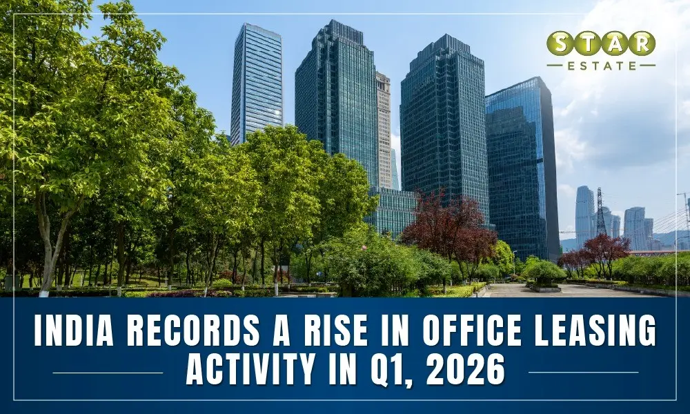 Indian Office Leasing soars to a new high; Bengaluru most Popular amongst Investors.