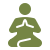 yoga meditation lawn