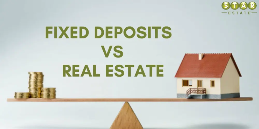 Fixed deposits vs real estate: Which is worth, buying land or FD in bank?