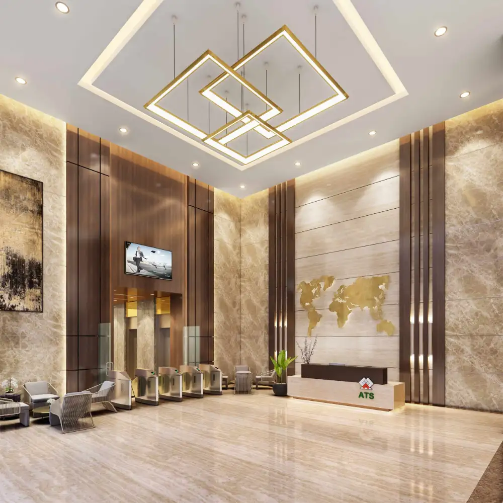 Entrance Lobby at ATS Kabana High